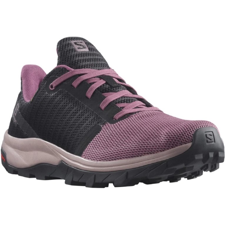 Tênis De Caminhada Salomon Outbound Prism GTX Feminino Pretas Roxo | PT B79801